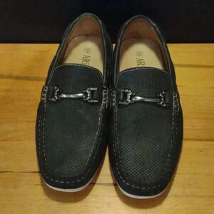Men's‎ ARider Duke-04 navy blue loafers driving lafer
